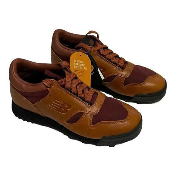 New Balance Men's Rainier Low Glazed Ginger Vibram Hiking Shoes Size 8.5 NWT - Picture 3 of 12